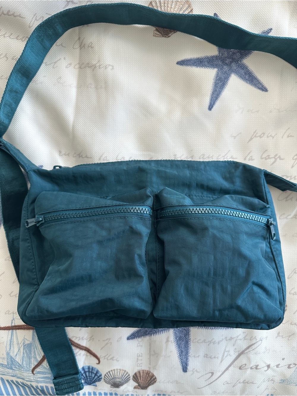 Baggu Cargo Crossbody In Deep Sea
